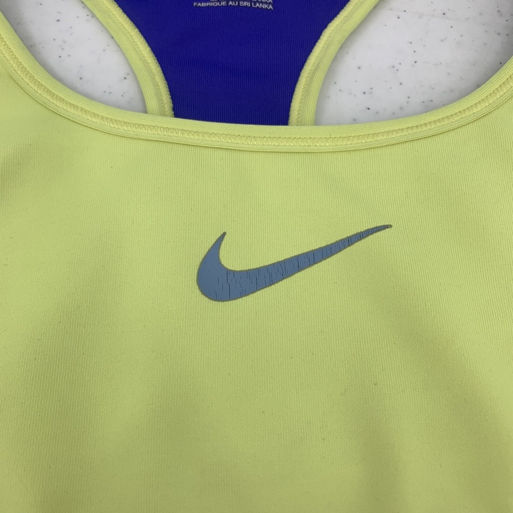 Nike Pro FIT DRY Sports Bra Size XS Racerback Logo - Picture 2 of 5